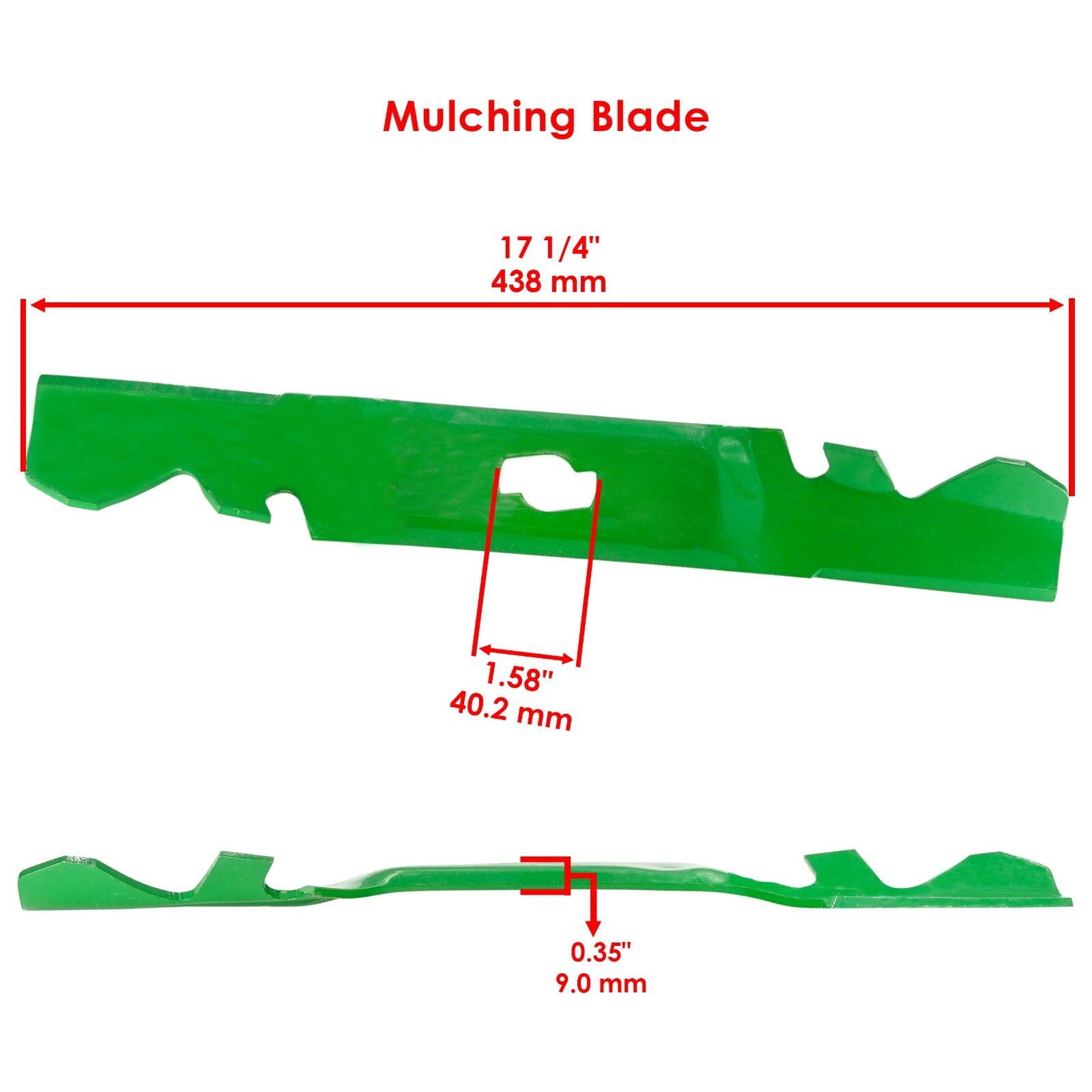 Mulching Deck Blades for Cub Cadet XT1 LT50 XT2 SLX50 (2005–2016)