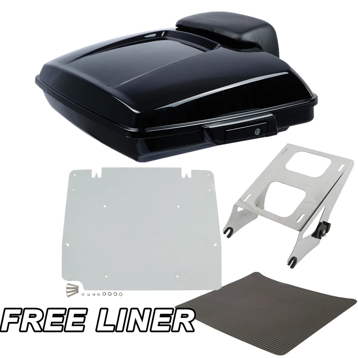 Razor Trunk Pad Mount Rack Base Plate for Harley Electra Glide (2014–2023)