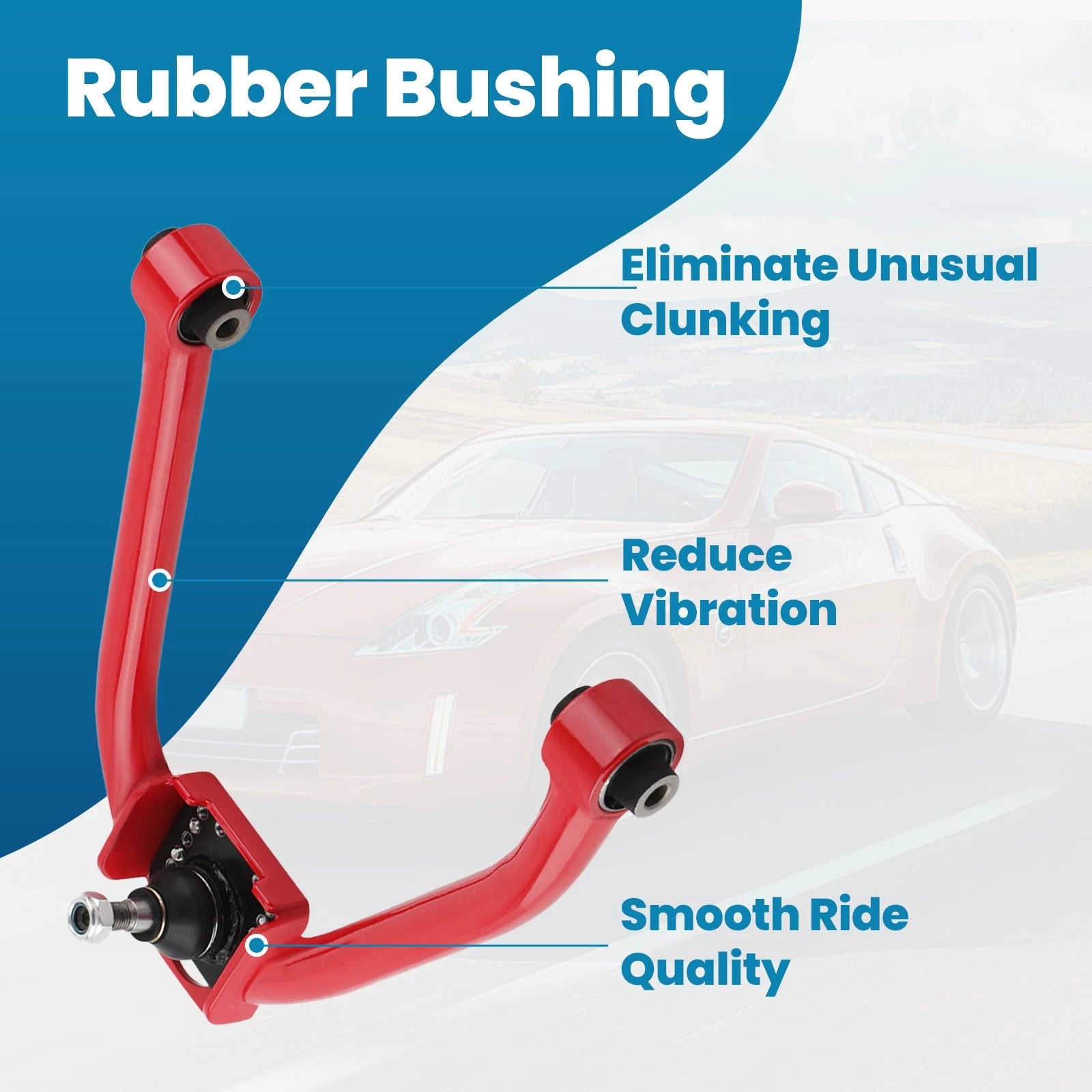 Adjustable Front Upper Camber Arms for 350Z Z33, G35 (2003–2009)
