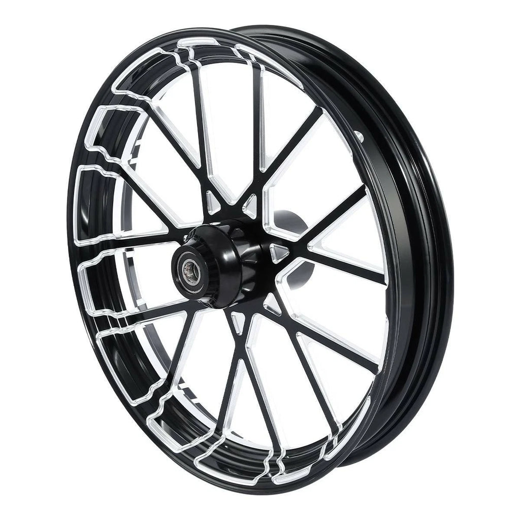 ABS 23" Front Wheel Rim & Single Disc Hub for Harley Electra Glide (2008–Present)