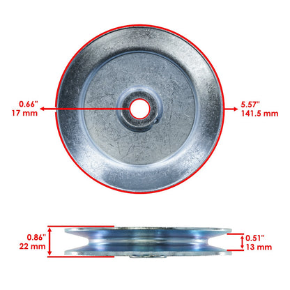Spindle Pulley Replacement for Toro ZS4200 Z4200 (2016–2023)