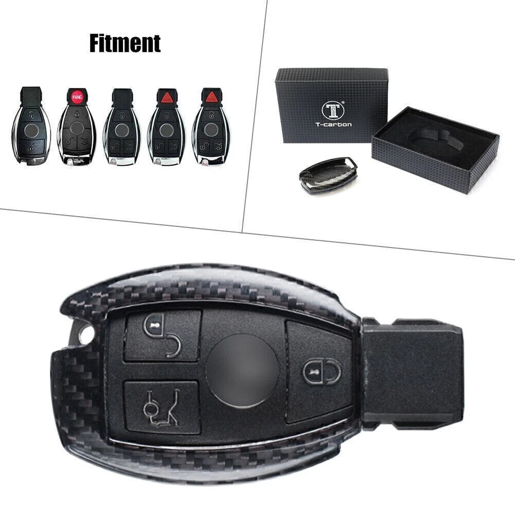 Remote Key Fob Shell Cover Case for Mercedes Benz CLA CLS CLK GLK GLA GLC (2013–2020)