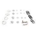 18PCS Frame End Cap Hole Plug Kit for BMW R 1200 GS ADV (2013–2019)