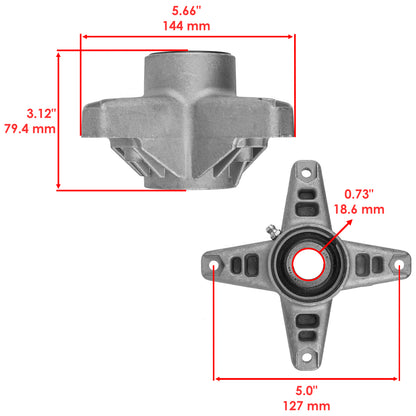 Deck Spindle and Pulley Assembly for Cub Cadet SLT1554 GT2554 (2004–2004)