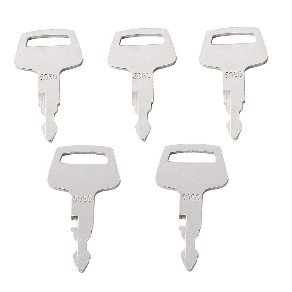 5X Ignition Keys for IHI Excavator