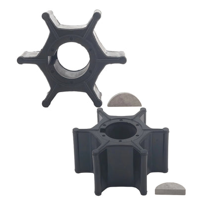 Water Pump Impeller & Key for Suzuki Outboard 9.9-15 HP (17461-93900)