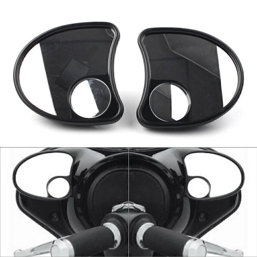 Fairing Mount Mirrors for Harley Batwing Touring (1996–2013)
