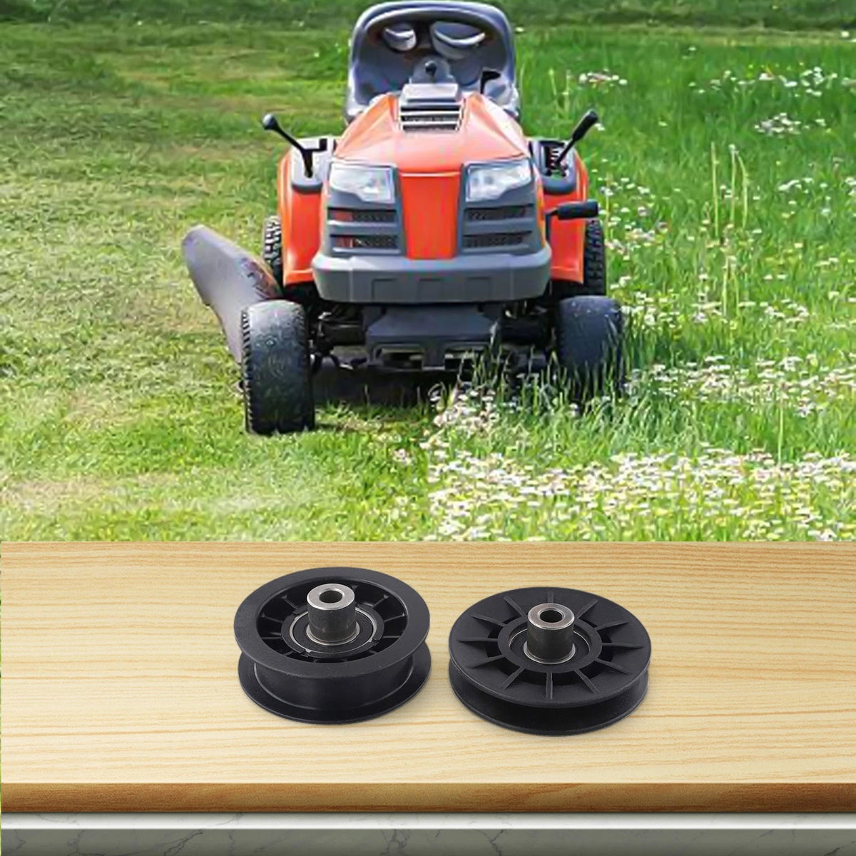 Flat Idler Replacement Pulleys for Lawn Mowers (532194326/327)