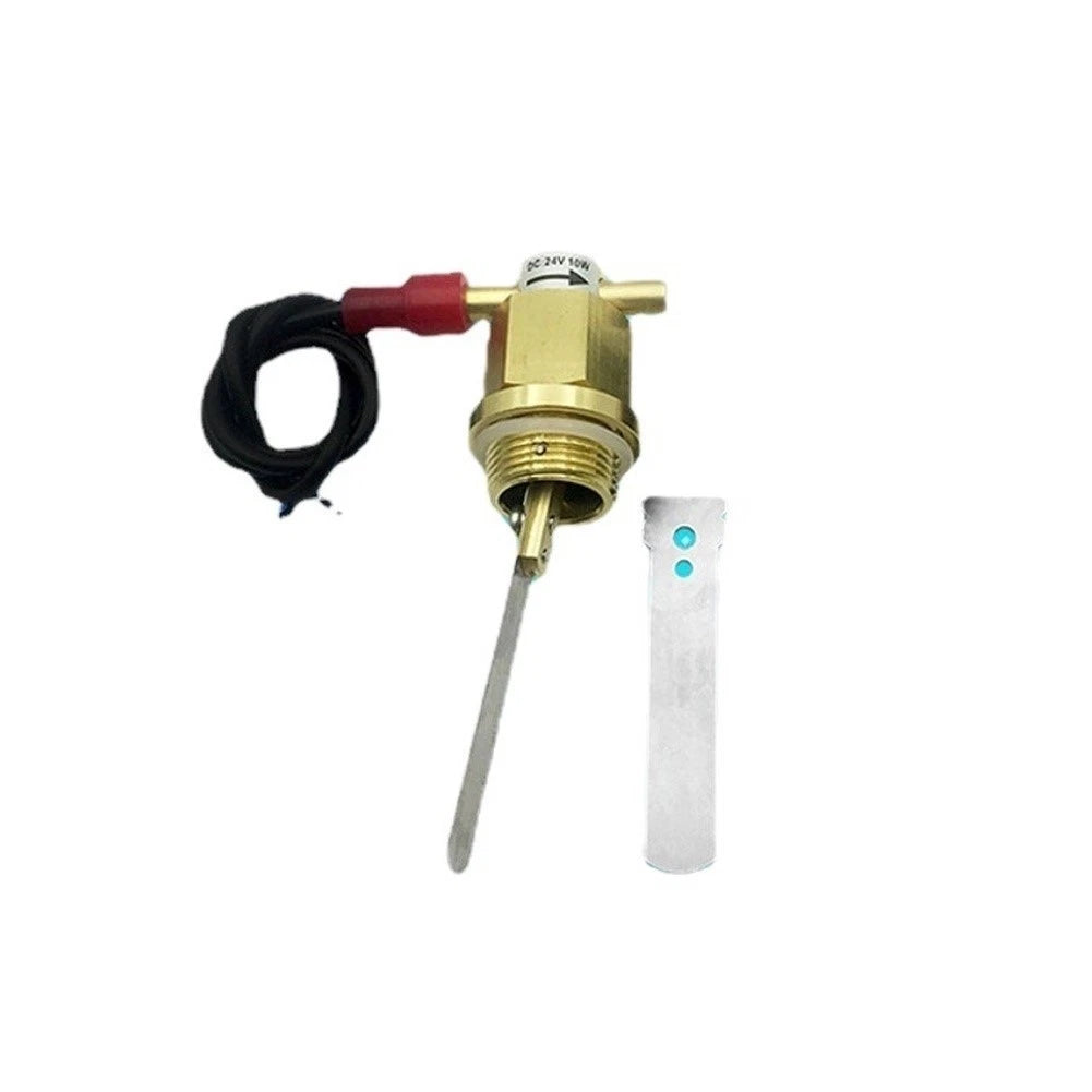 Brass Water Flow Sensor Switch for Industrial Use with Magnetic Reed Sensor