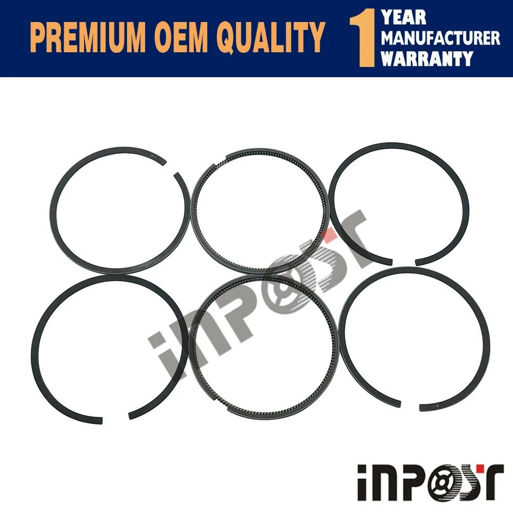 Piston Kit with Ring for Yanmar 2TNV70 (Hitachi 8NX, Takeuchi T108)