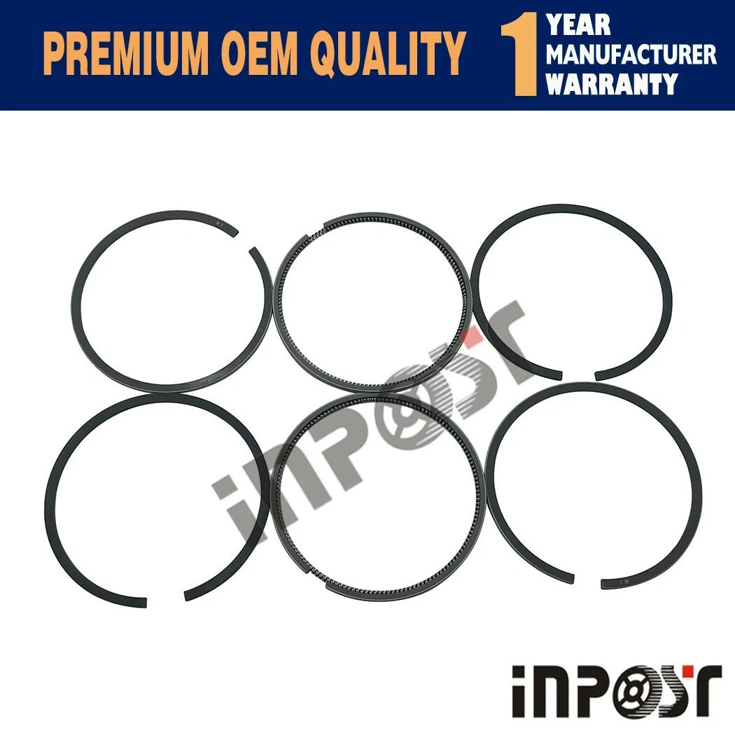 Piston Kit with Ring for Yanmar 2TNV70 (Hitachi 8NX, Takeuchi T108)