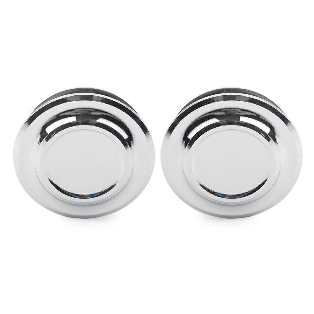 2X Motorcycle Frame Hole Cover for Honda Rebel 500 CMX500 (2020–2021) Silver