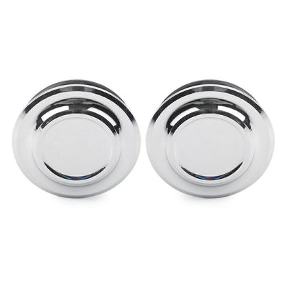 2X Motorcycle Frame Hole Cover for Honda Rebel 500 CMX500 (2020–2021) Silver