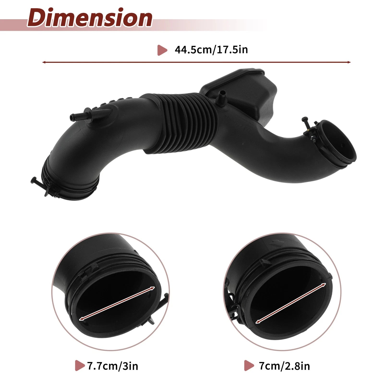 Air Intake Hose Replacement for Hyundai Sonata and Kia Optima (2011–2014)