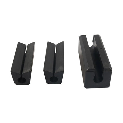 Outboard Motor Lock Kit with Rubber Transom Saver Support for Multiple Brands