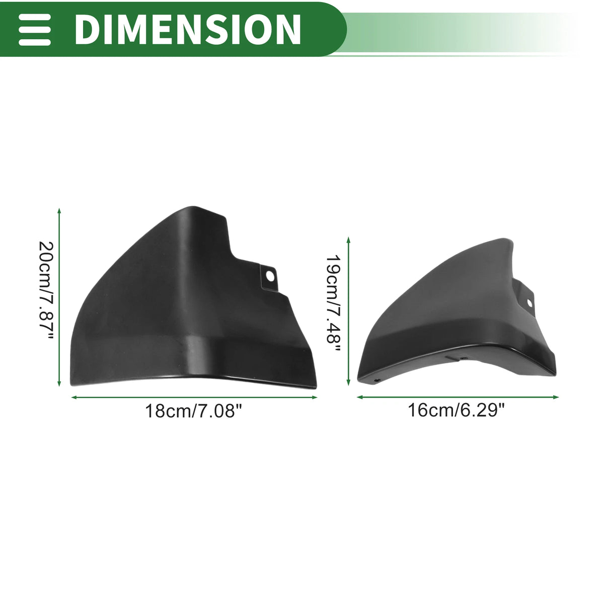Mud Flaps Splash Guards Set of 4 for Infiniti M25 Q70 (2013–2015)