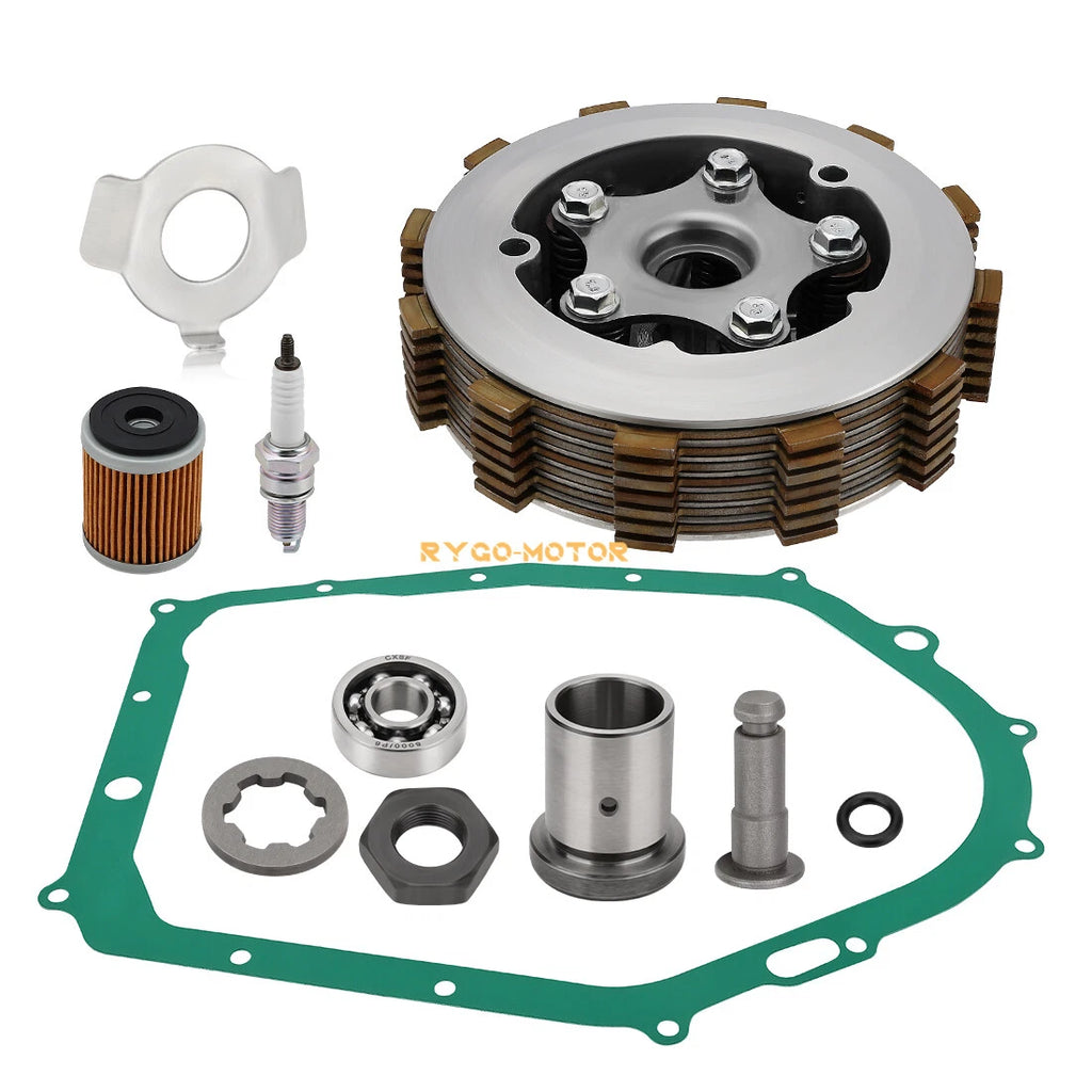 Complete Heavy Duty Clutch Assembly & Gasket for Yamaha Warrior 350 (1987–2004)