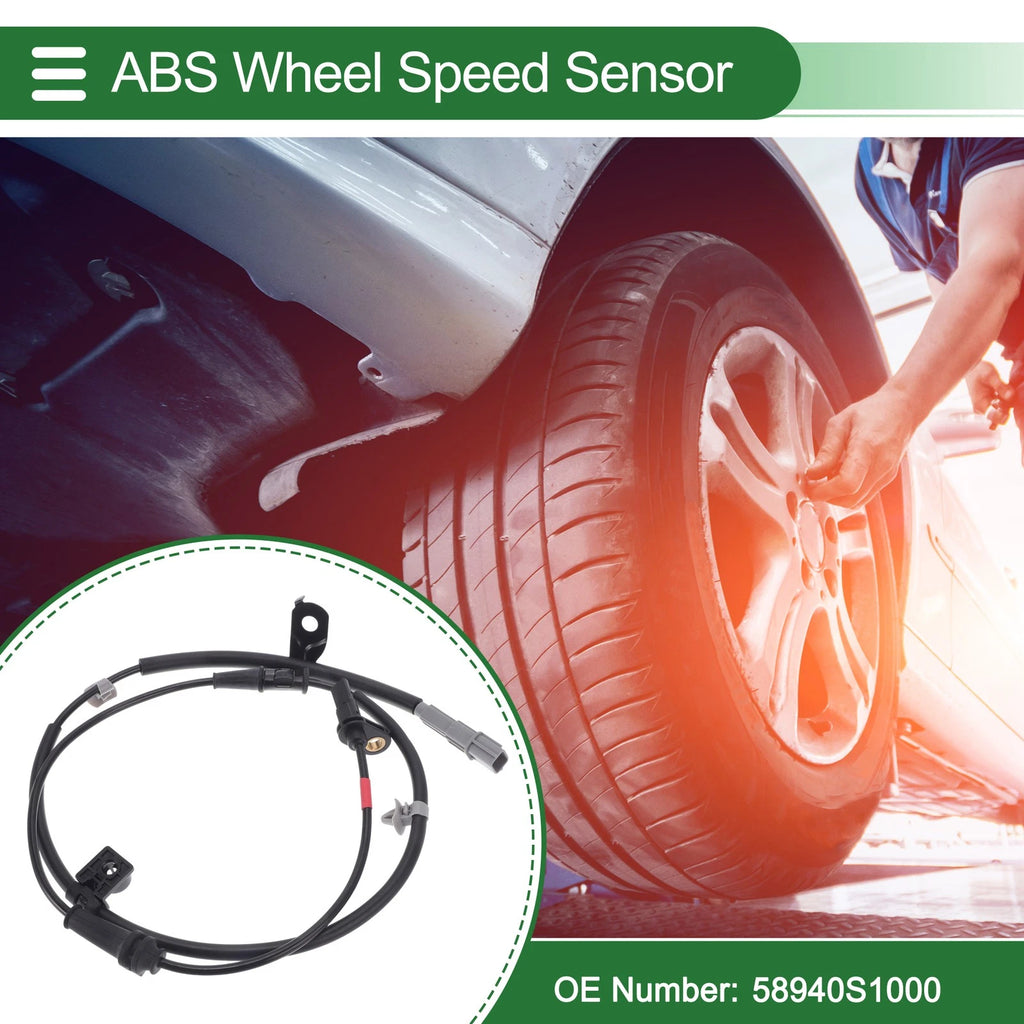 Wheel Speed Sensor Right Front Replacement for Hyundai Santa Fe (2001–2012)