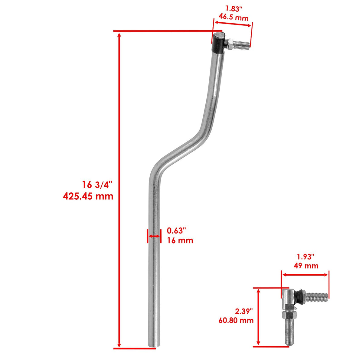 Drag Link Kit Heavy Duty for John Deere G110 L100 L105 L107 L108 (1990–1998)