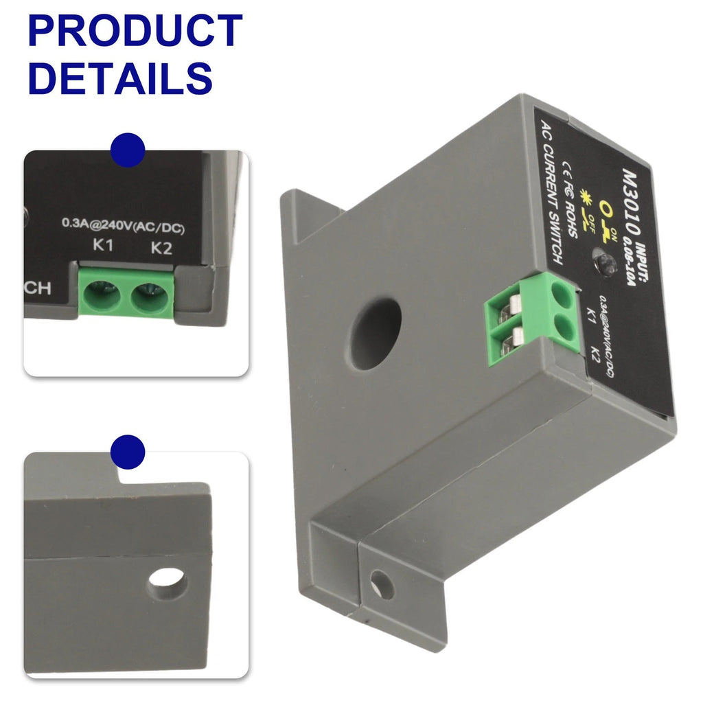 LED AC Current Sensor Switch M3010 for Rapid