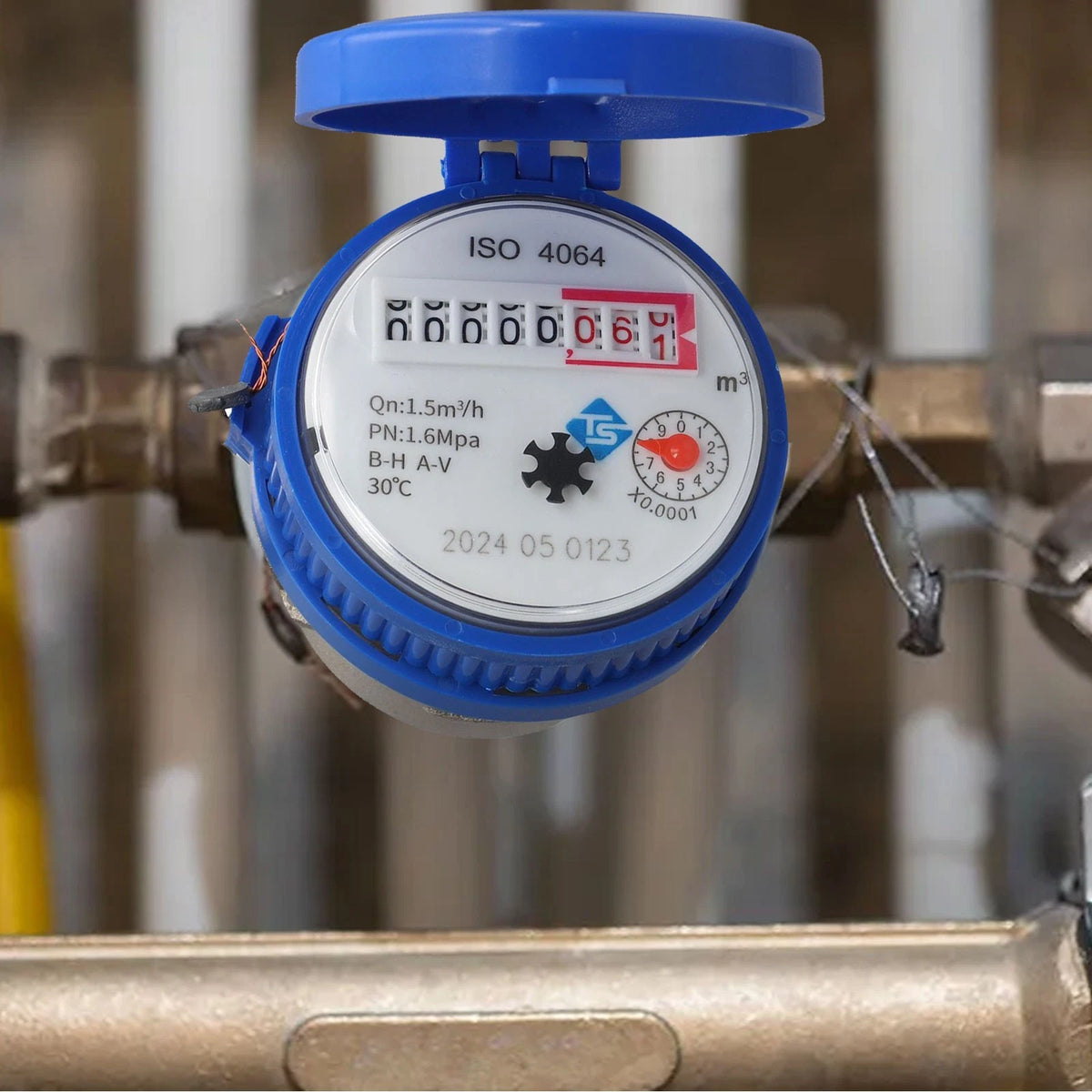 Mechanical Rotor Design Cold Water Meter for Various Environments
