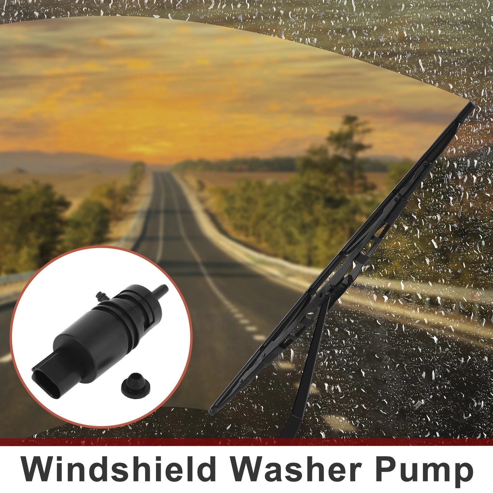 Windshield Washer Pump with Grommet for BMW 3 Series E90 (2005–2011)