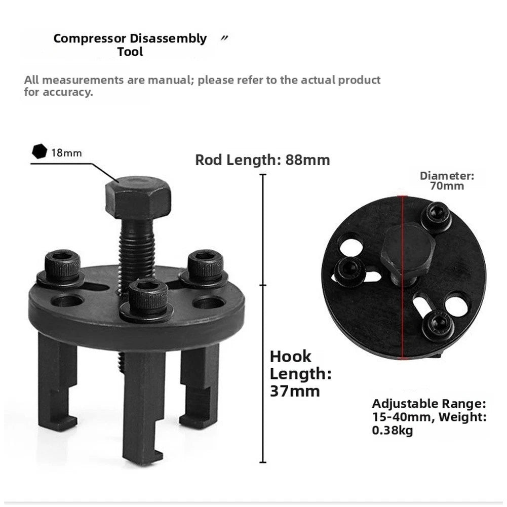 For Professional Mechanics AC Compressor Puller Bearing Extractor For DIY Repair