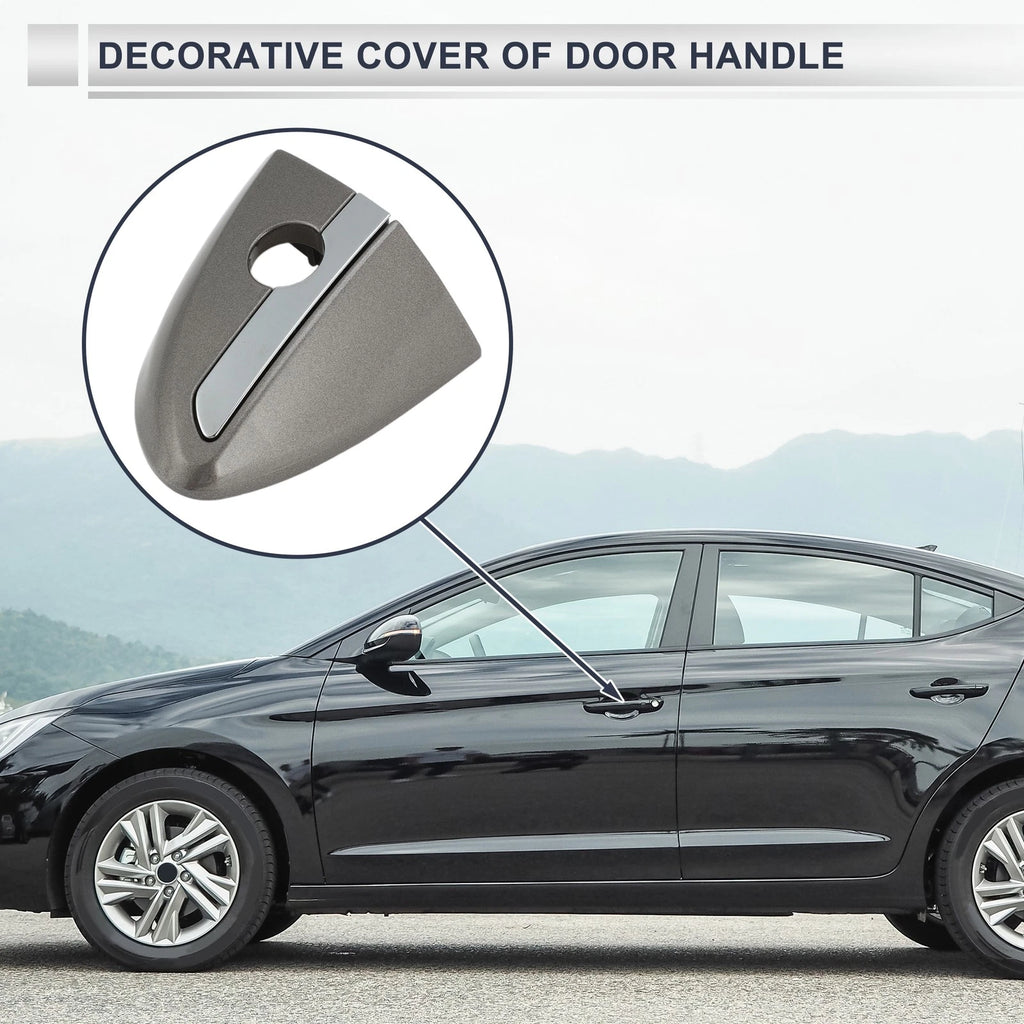 Front Left Door Handle Lock Cylinder Cover Replacement for Toyota Corolla (2014–2018)