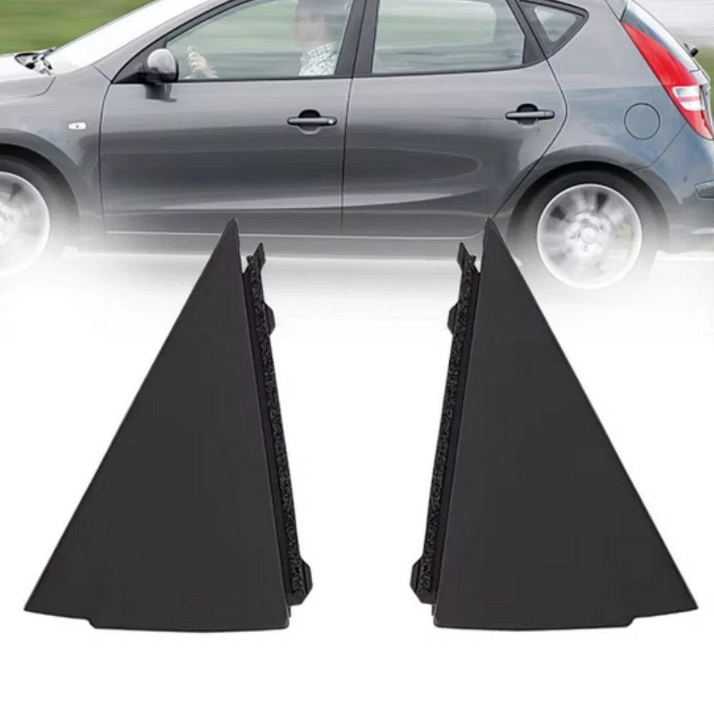 2x Rear Door Delta Molding Corner Trim Panel For 08-11 Hyundai Elantra Wagon i30