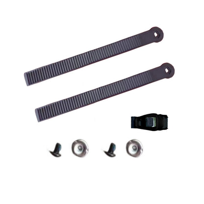 2X Nylon Ankle Ladder Straps for Snowboard with Binding Hardware