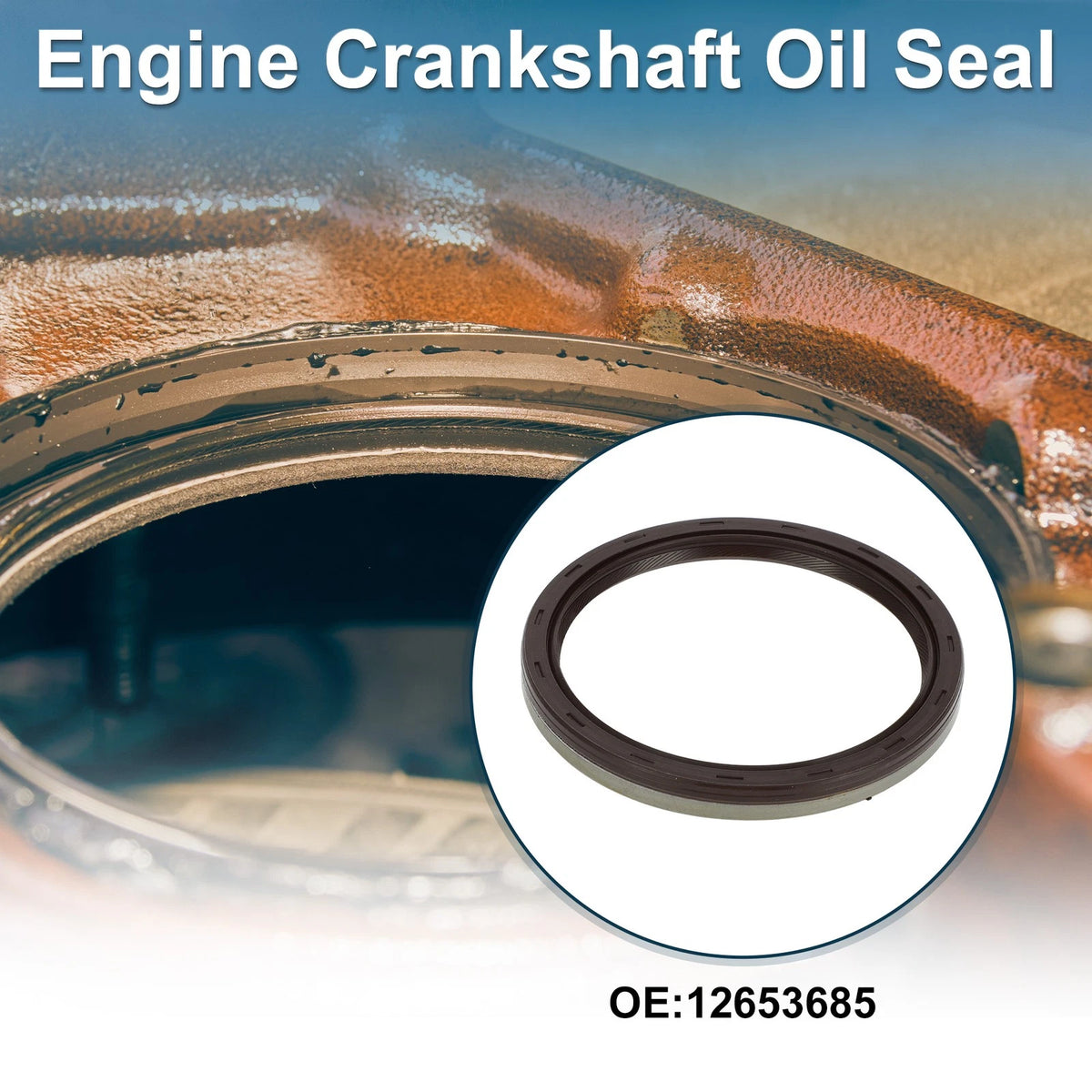 Engine Rear Crankshaft Oil Seal Replacement for Chevrolet Cruze Trax (2011–2022)