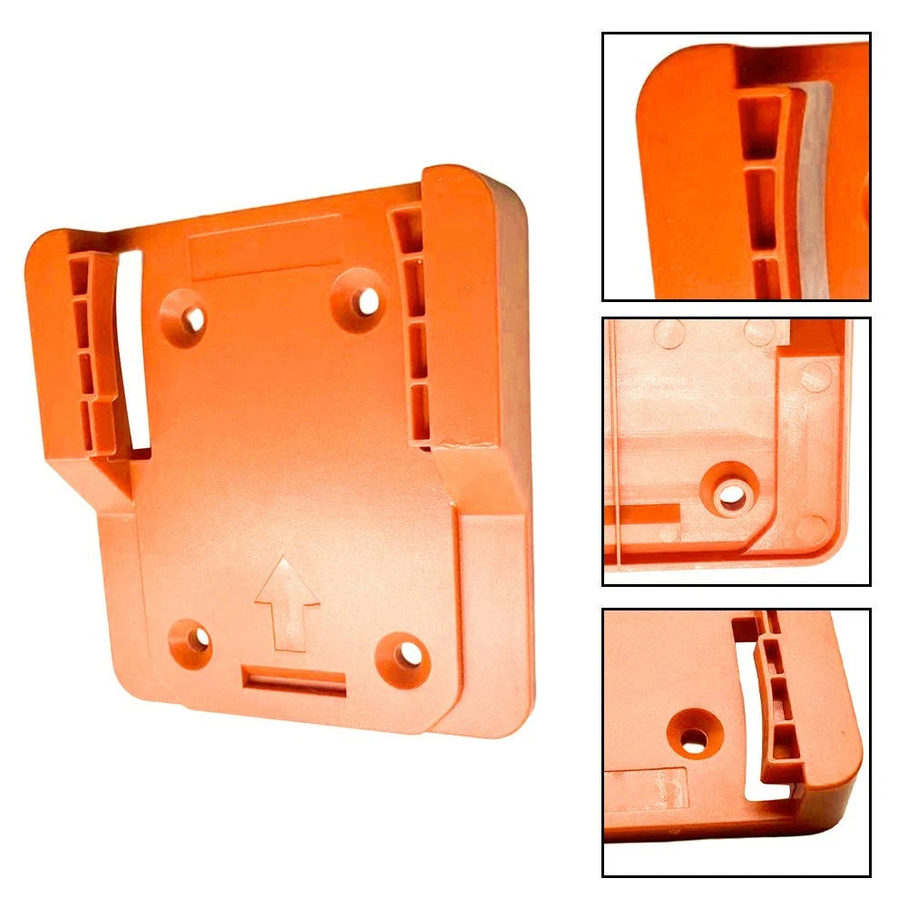 Space Saving Hanger Bracket for Ridgid 18V Batteries (Compatible with Rigid)