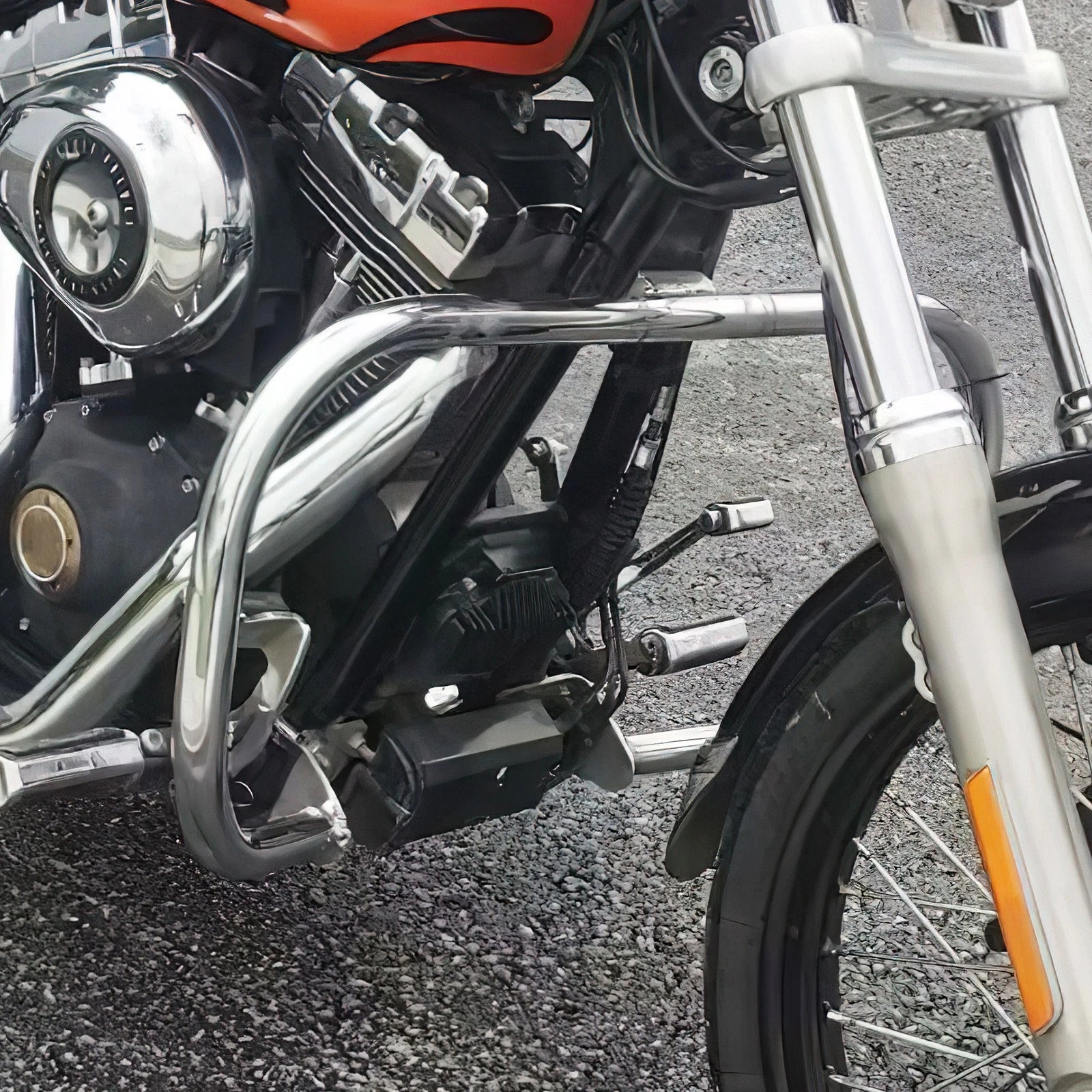 1.25" Engine Guard Highway Crash Bar for Harley Dyna (2006–2017)