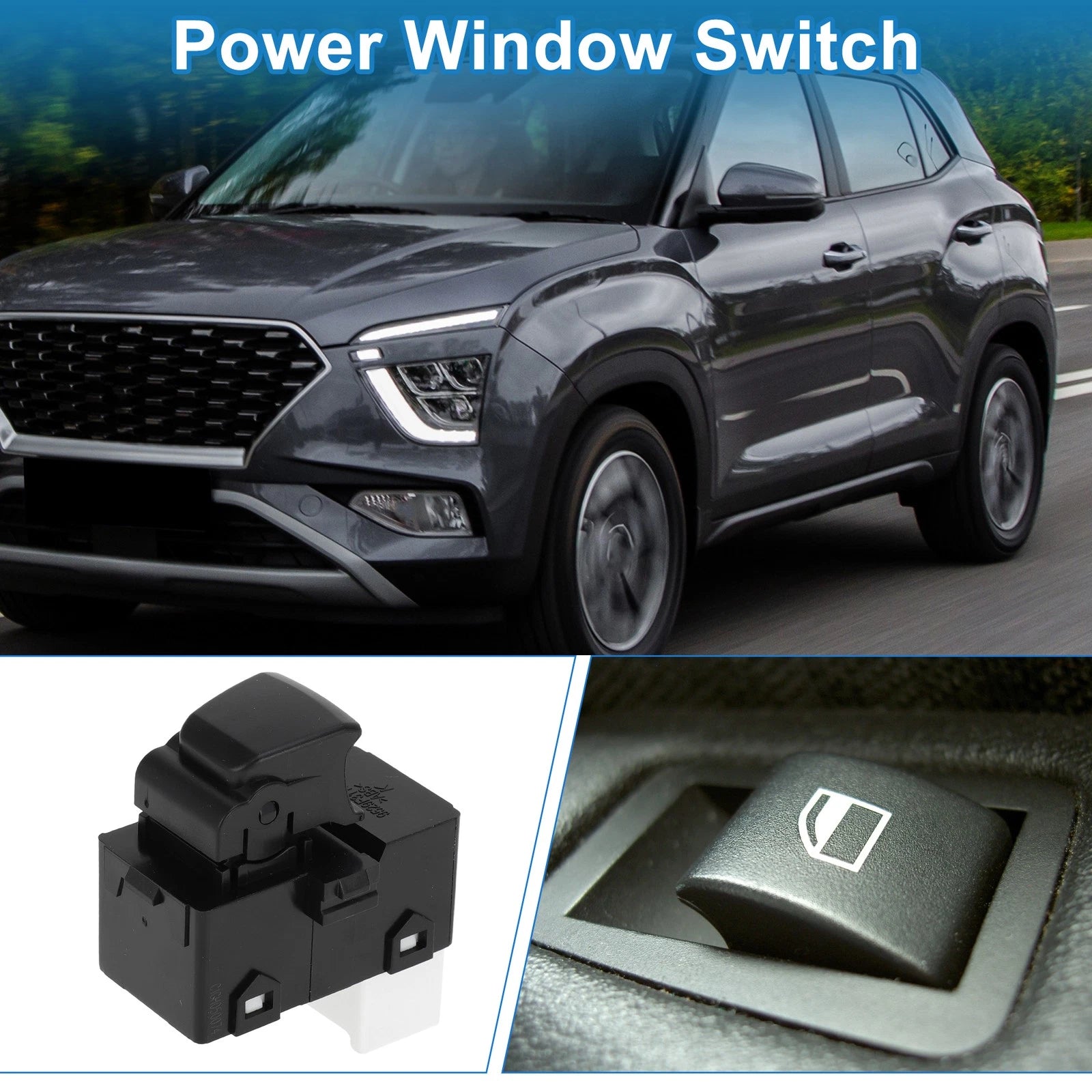 Passenger Side Power Window Switch for Hyundai ix25 (2014–2020)