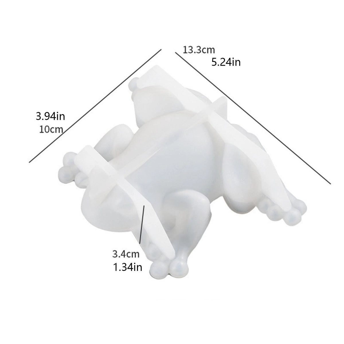 Silicone Mold for DIY Craft (Frog Gecko Snail Shape)
