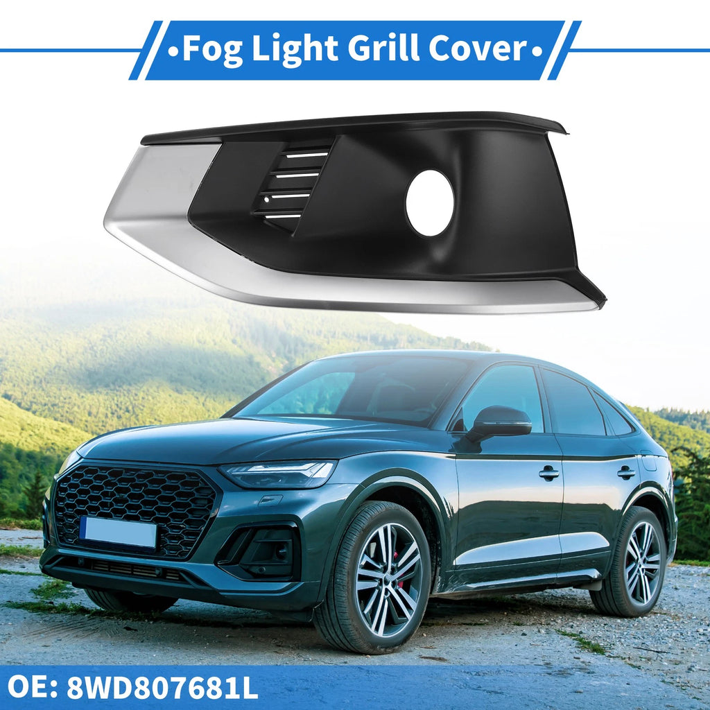 Front Left Fog Light Grill Replacement for Audi A4L (2020–2022)