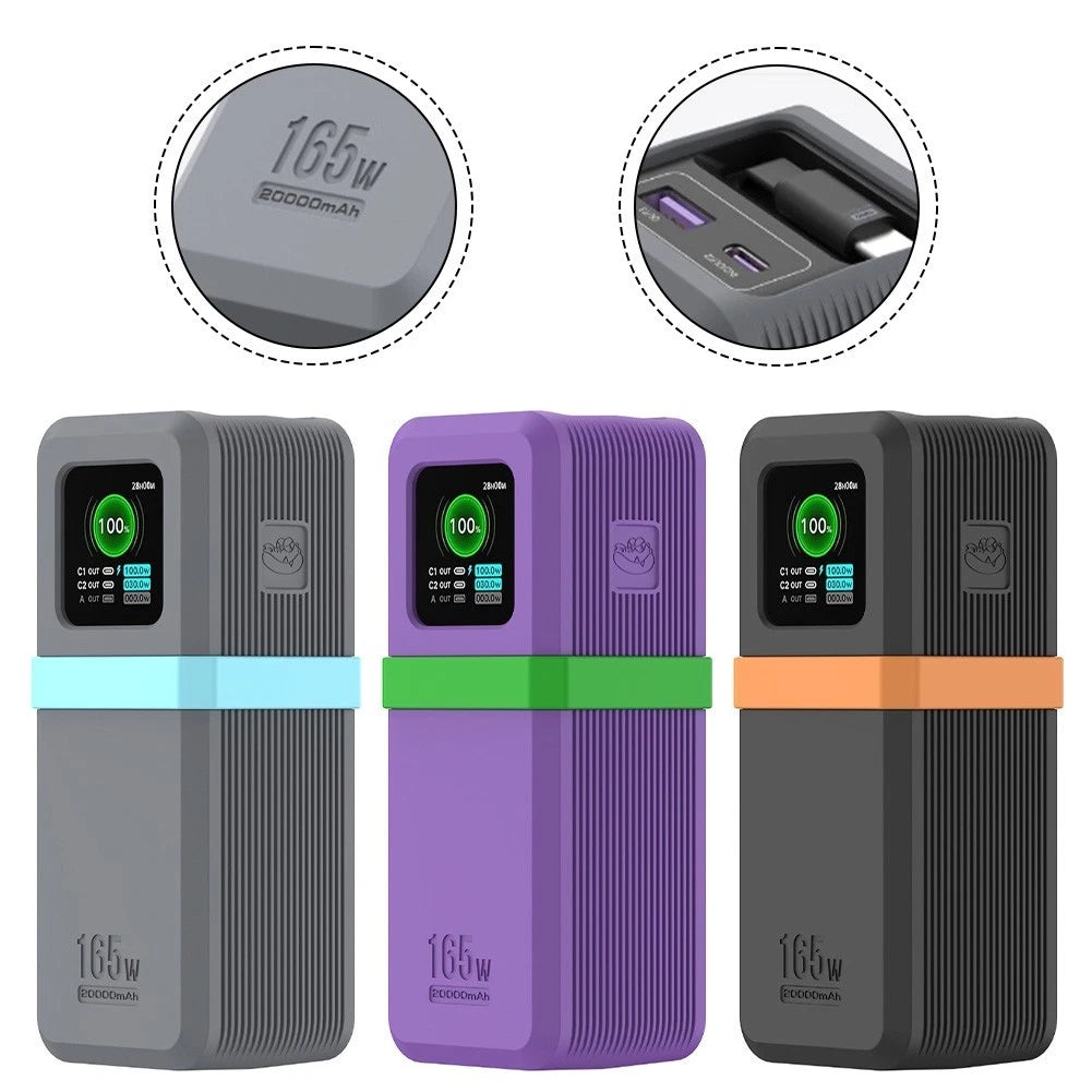 Silicone Case for UGREEN Nexode 20000mAh Power Bank 165W