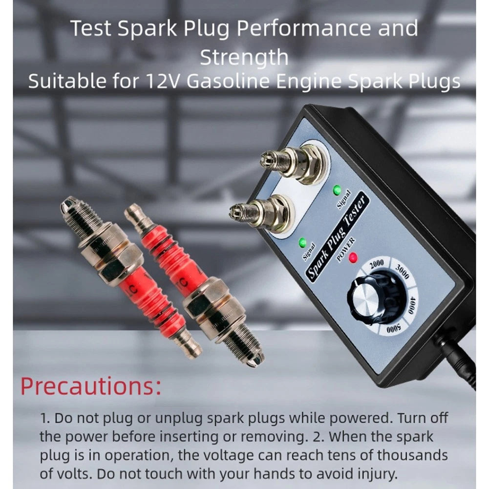 Dual Hole Adjustable Spark Tester for Car and Motorcycle (2010–2023)