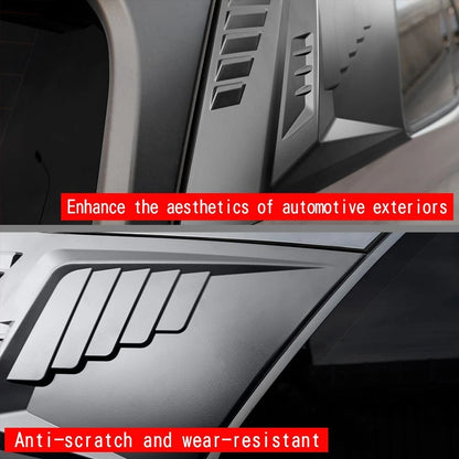 FOR Toyota RAV4 2026 C Pillar ABS Trim Panels Matte Black Exterior Styling Kit