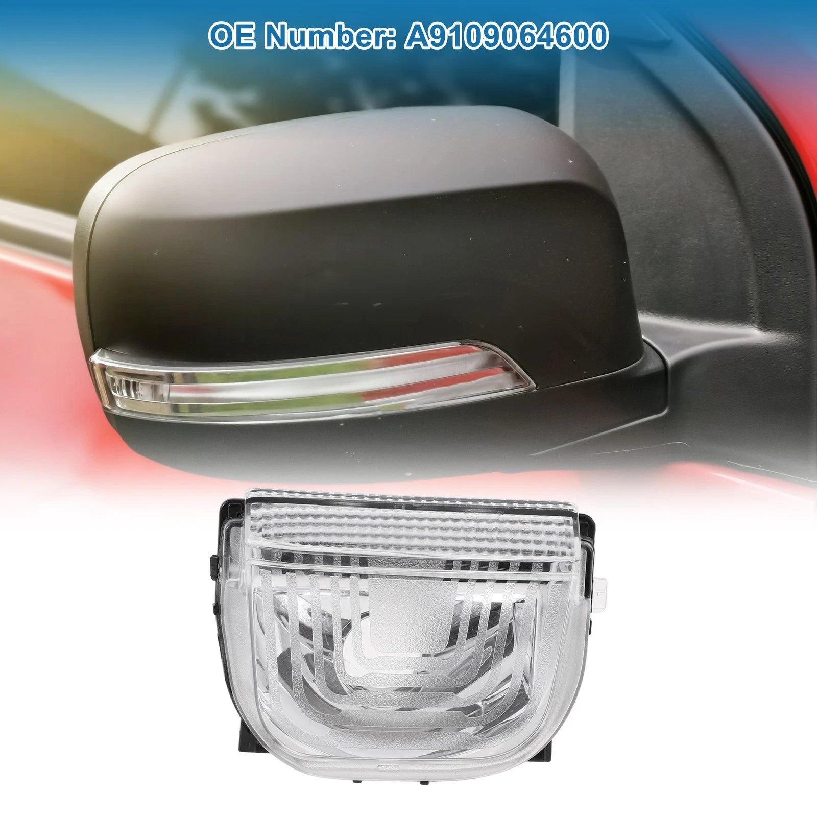 LED Turn Signal Mirror Light Right Replacement for Mercedes-Benz Sprinter (2019–2024)