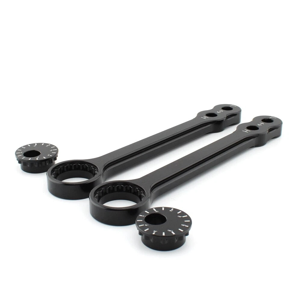 CNC Aluminum Lowering Link Kit 40mm for Kawasaki Ninja 400 Z400 Z250 (2013–2023)