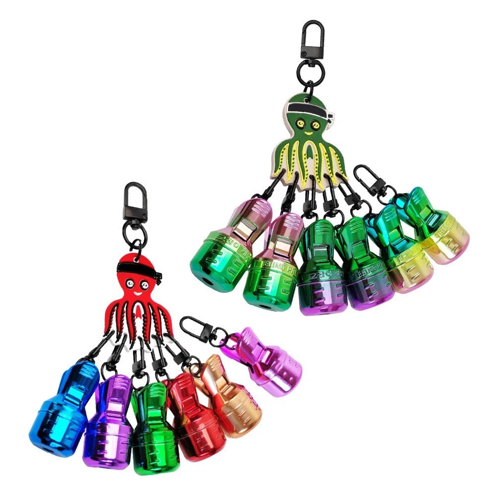 Squid Jig Bait Protector Electroplate Cover for Egi Hooks (Octopus, Cuttlefish)