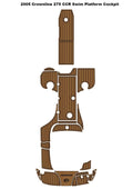 EVA Foam Teak Deck Floor Pad for Crownline 275 CCR (2005)