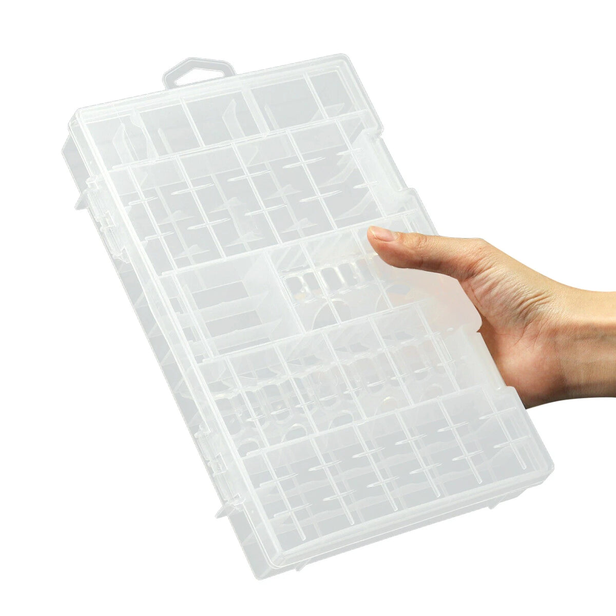 Battery Storage Case for AA/AAA/C/D/9V Cells