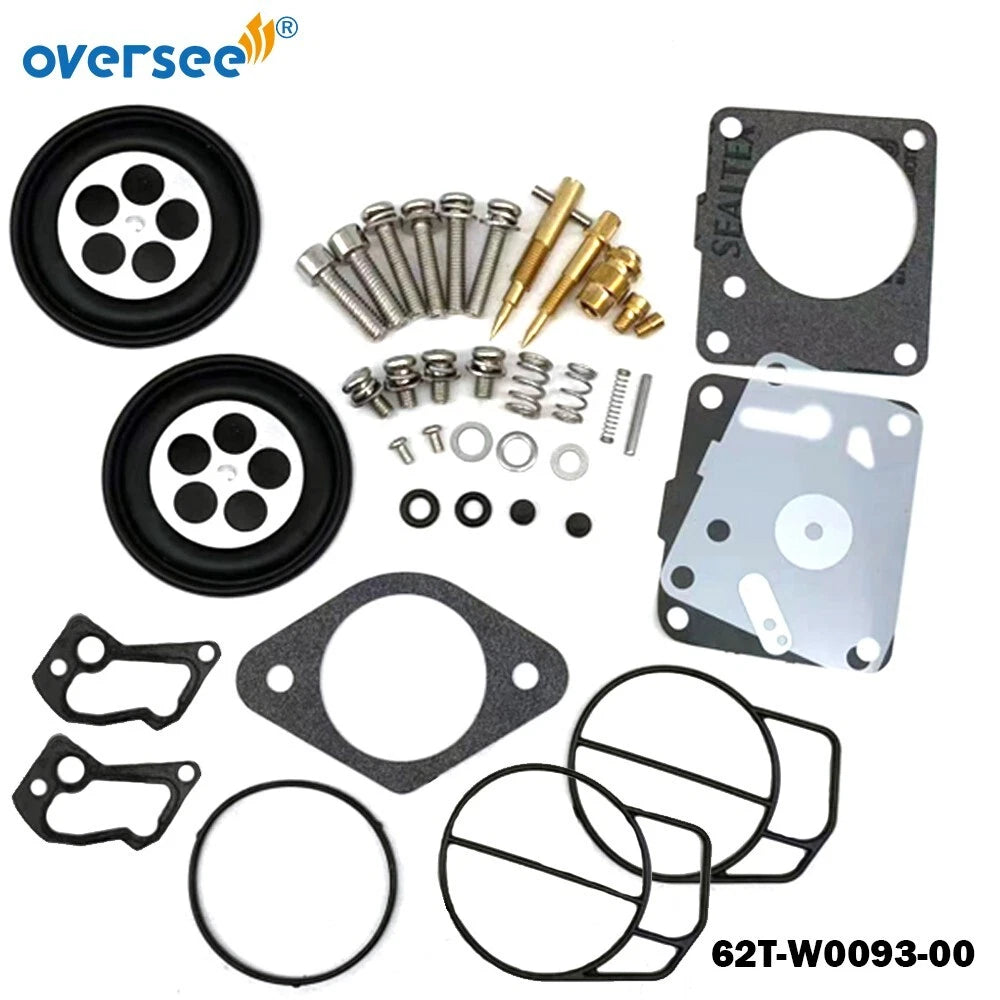Carburetor Repair Kit 62T-W0093-00 for Yamaha Waverunner XL700 (1998–2000)