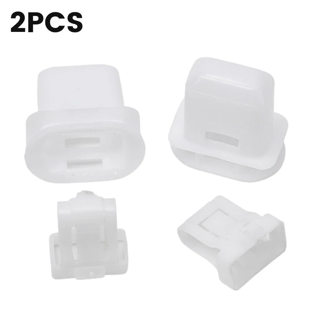 Clip Rear Seat Useful White 2pcs 72693-12080 Accessories High Reliability