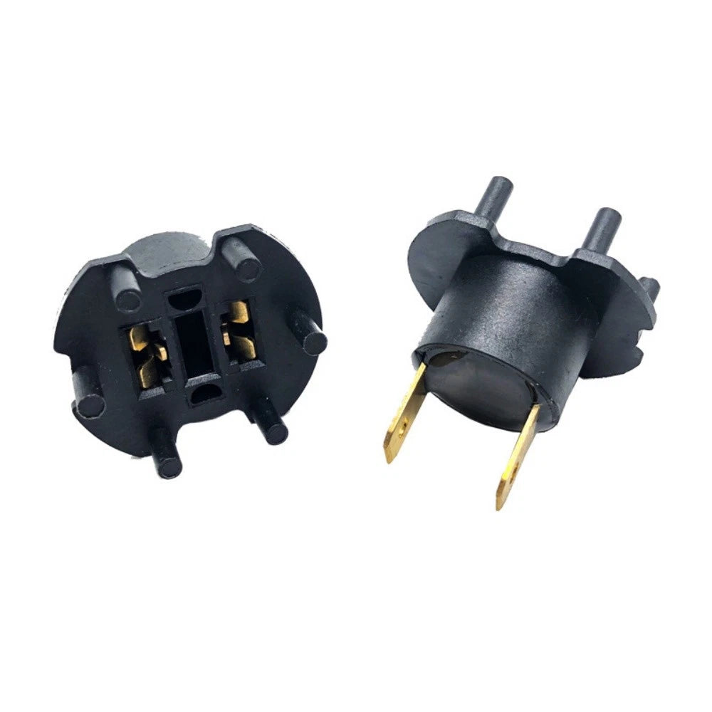 2Pcs Headlight Bulb Socket Adapter for Suzuki GSX-R600 R750 R1000 (2001–2023)