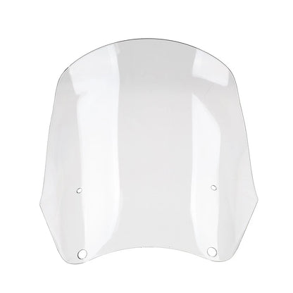 Clear 15" Windshield for Harley Dyna Low Rider Fat Street Bob (2006–2017)