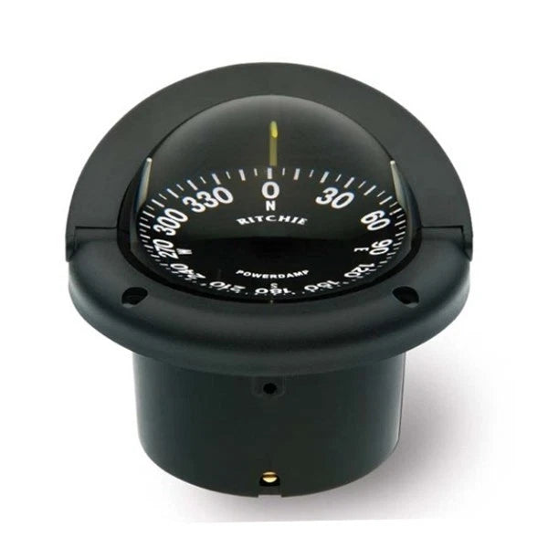 Ritchie Helmsman Flush Mount Compass for Ritchie HF-742 (Black)