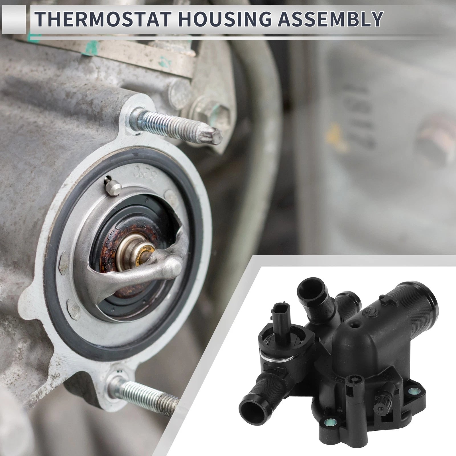 Engine Coolant Thermostat Housing Assembly for Renault Trafic MK2 (2006–2014)